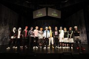舞台「ZERO RISE」取材会の様子。