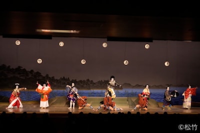「團菊祭五月大歌舞伎」昼の部より、「南総里見八犬伝」の様子。