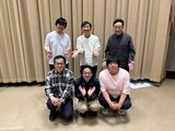 前列左からヨーロッパ企画の上田誠、永野宗典、諏訪雅。後列左から東京03の豊本明長、飯塚悟志、角田晃広。（写真提供：NHK）