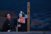 「令和8年5月文楽公演」第二部「『生写朝顔話』大井川の段」より。（撮影：光齋昇馬、提供：国立劇場）