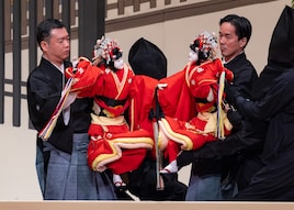 「令和8年5月文楽公演」がシアター1010で上演中、「二人禿」に通し狂言「生写朝顔話」