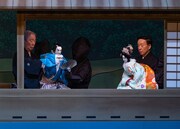 「令和8年5月文楽公演」第一部「『生写朝顔話』宇治川蛍狩の段」より。（撮影：二階堂健、提供：国立劇場）