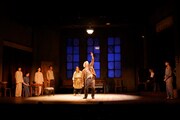 こまつ座 第158回公演「花よりタンゴ」より。（撮影：福岡諒祠）