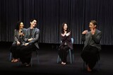 「Love and Information」囲み取材より。左からエリアンナ、大野拓朗、清水葉月、高橋大輔。
