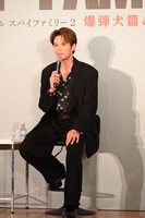 ミュージカル「SPY×FAMILY 2 爆弾犬篇＆豪華客船篇」製作発表記者会見より、森崎ウィン。