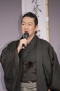 「子連れ狼」取材会より、中村獅童。