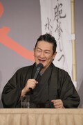 「子連れ狼」取材会より、中村獅童。