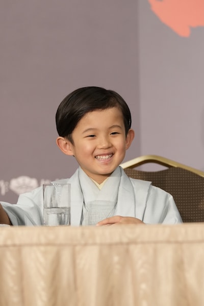 「子連れ狼」取材会より、中村夏幹。