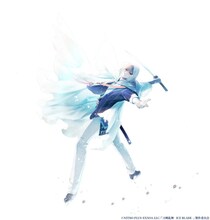 加州清光が軽やかに銀盤を舞う、「刀剣乱舞 - ICE BLADE -」描き下ろしビジュアル