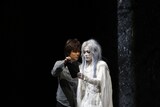 「デスノート THE MUSICAL」2017年版より、柿澤勇人出演回の様子。