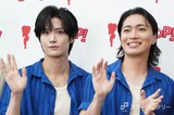 左から水江建太、松下優也。