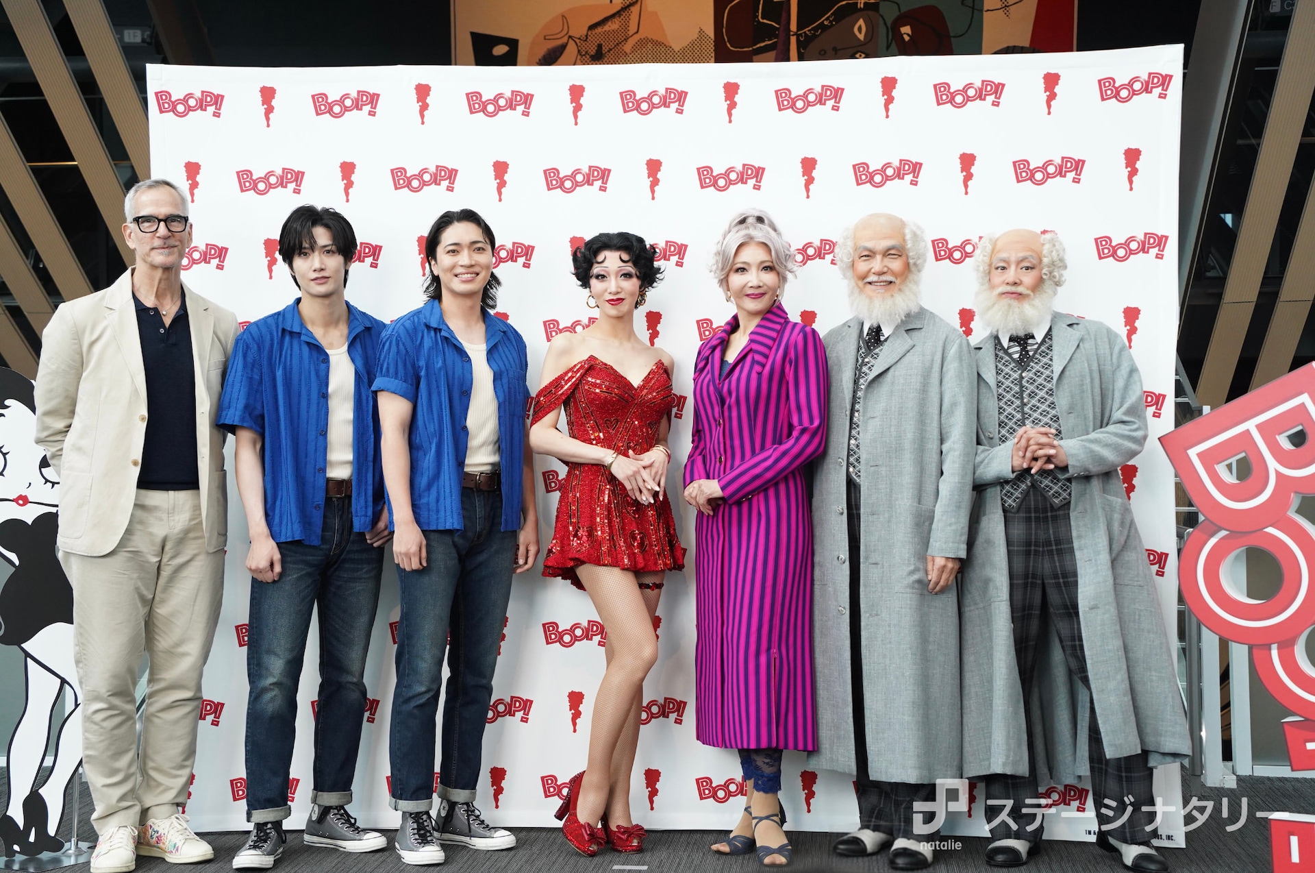BOOP! The Musical」日本版開幕！礼真琴をミッチェルが称賛「強さと