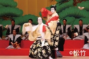 「六月博多座大歌舞伎」夜の部「連獅子」より。