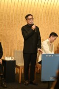 スーパー歌舞伎「もののけ姫」製作発表記者会見より、市川中車。