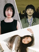 左上から時計回りに新田佑梨、日和下駄、7A。