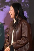 舞台「俺節」囲み取材より、キム・チャンミ。