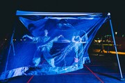 劇団不労社 presents FLOW Series Vol.4「サイキック・サイファー」京都公演より。（撮影：脇田友）