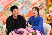 「新婚さんいらっしゃい！」より。左から中村橋之助、能條愛未。©ABCテレビ