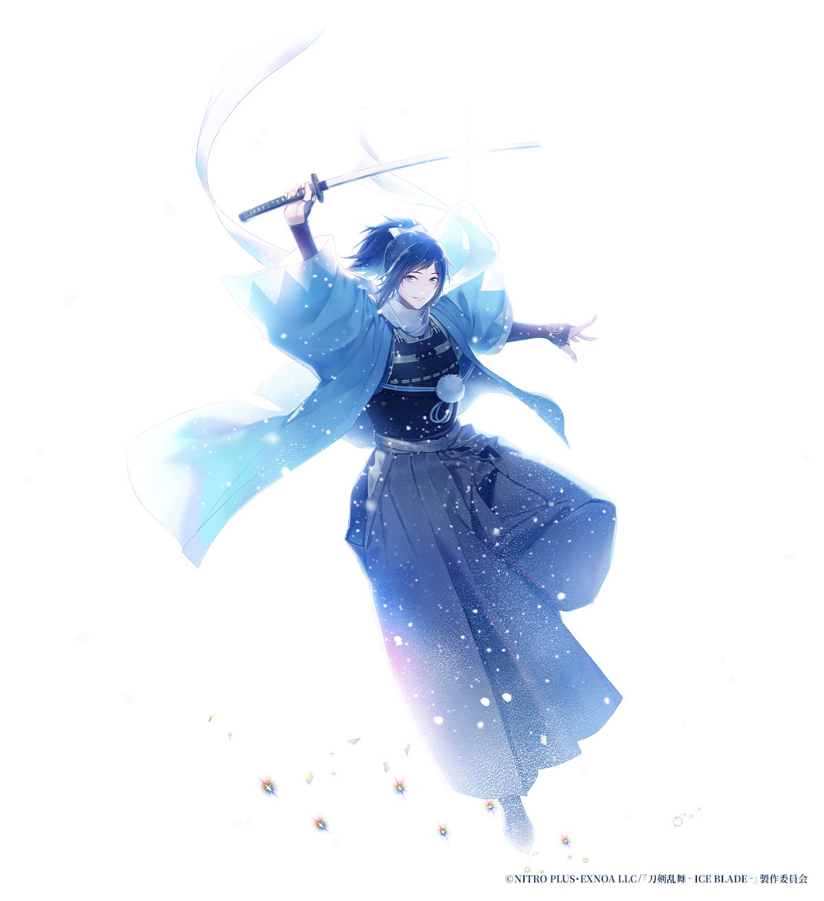 大和守安定の一途な思いと激しさが銀盤で…「刀剣乱舞 - ICE BLADE -」書き下ろしビジュアル