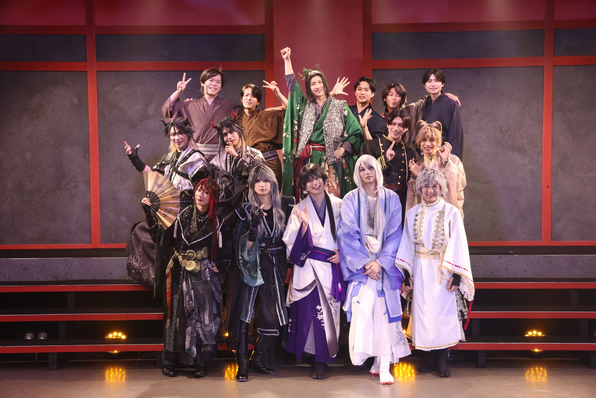 砂川脩弥・京山陽春ら出演、舞台「鬼神の影法師 -相縁輪廻篇-」が新宿村LIVEで開幕