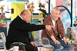 「A-Studio＋」より、左から笑福亭鶴瓶、柄本明。