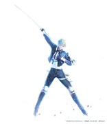 「刀剣乱舞 - ICE BLADE -」のために描き下ろされた、膝丸 イメージオンアイスver.。