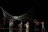新国立劇場バレエ団 ダブル・ビルより、「String SAGA」の様子。（撮影：奥田祥智）