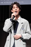 ミュージカル「シークレットステージ」の製作発表より、東島京。（撮影：田中亜紀）