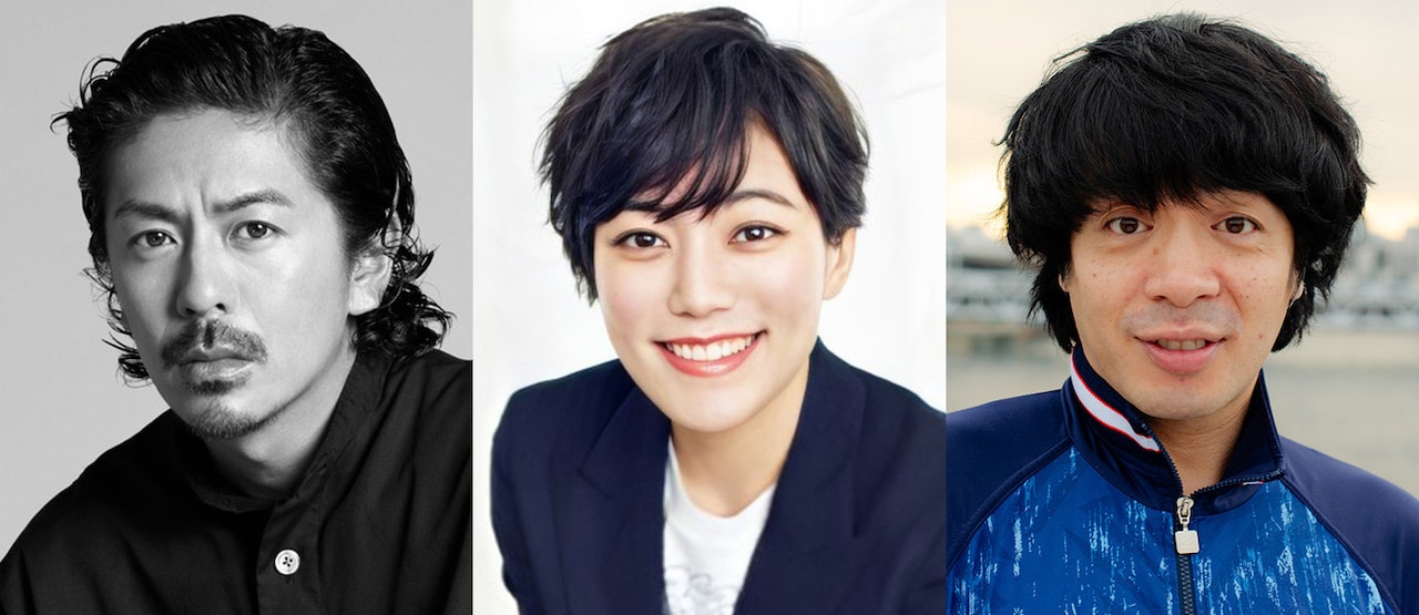 「僕らの時代じゃない」出演者。左から 森田剛、鈴木杏、峯田和伸。
