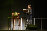 READING WORLD×VISIONARY READING 朗読劇「紫苑のもみじ」より、三石琴乃。©Thanksgiving/AOI Pro./サンライズプロモーション
