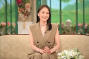 「徹子の部屋」7月23日放送回より、望海風斗。©テレビ朝日