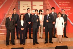 ミュージカル「民王」キャストが劇中歌を披露、有澤樟太郎「鬱憤が晴れるようなミュージカルに」