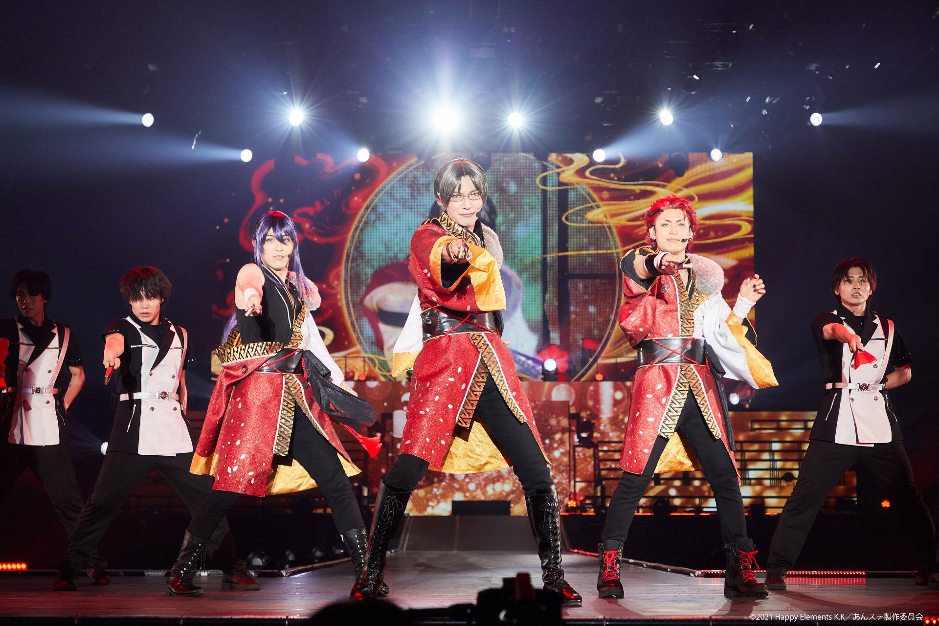 御茶ノ水ロック-THE LIVE STAGE-」ゲネプロより。左から崎山つばさ