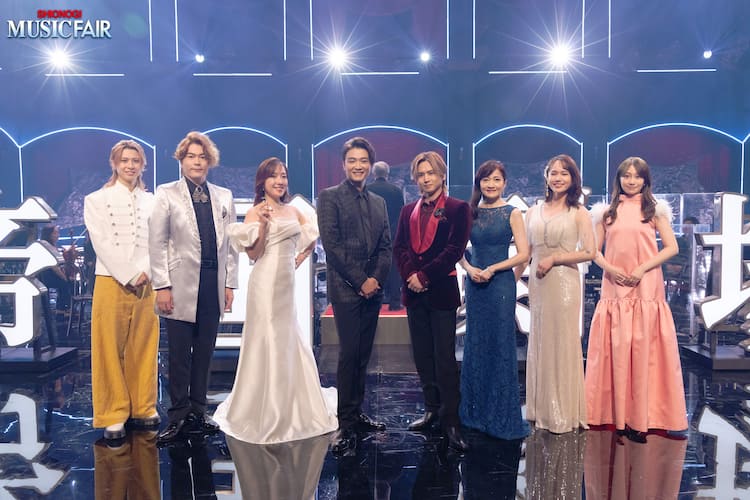 Kolaborasi spesial Teikon di program MUSIC FAIR bersama Domoto dan Inoue