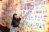 「キングダム」連載20周年記念イベント「キンキンキングダム」を訪れた森莉那。