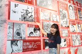 「キングダム」連載20周年記念イベント「キンキンキングダム」を訪れた森莉那。