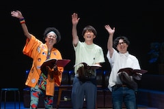 濵田崇裕・猪塚健太ら出演の朗読劇「たもつん」開幕、猪塚は勢いあまって台本壊す