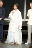 あたらしい国際交流プログラム「『月を抱く人魚』─雨月物語より─」取材会の様子より、南沢奈央。