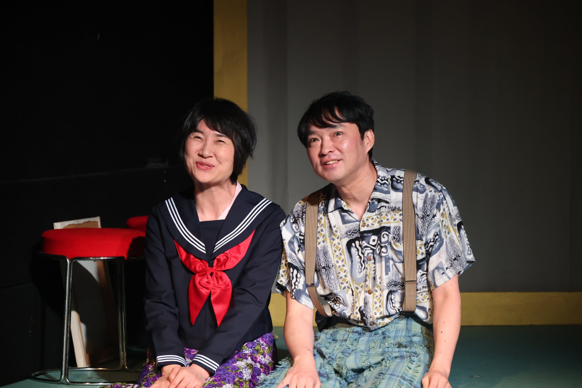 今立進・猫背椿が夫婦役演じる、東京にこにこちゃん「ピカソぶっ飛ばせなくて、ごめん」開幕