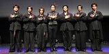 「THE ALUCARD SHOW」製作発表の様子。左から瀧澤翼、滝澤諒、平間壮一、松下優也、SANTA、赤名竜乃介、山野光。