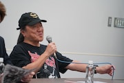 2026年劇団☆新感線46周年興行・冬公演 いのうえ歌舞伎「髑髏城の七人 LAST STAND」合同取材会より、いのうえひでのり。