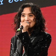 ミュージカル「RENT」2026年公演の製作発表記者会見の様子。Beverly。