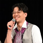 ミュージカル「RENT」2026年公演の製作発表記者会見の様子。加藤潤一。