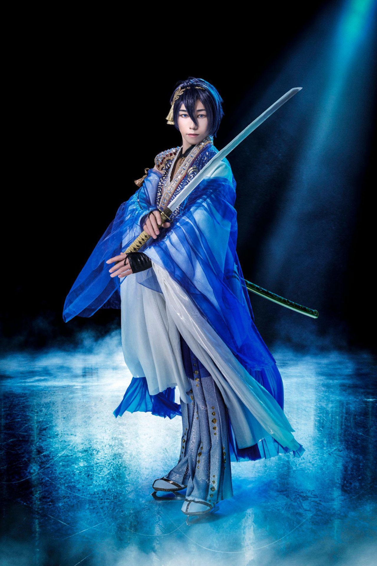 刀剣乱舞 - ICE BLADE -」三日月宗近役の無良崇人ら、スケーター＆声優