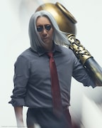 郷本直也扮するモラウ。