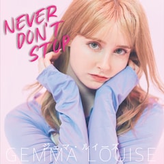 ジェマ・ルイーズ「never don't stop」ジャケ写
