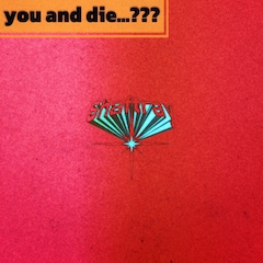 Shaftray「you and die…???」ジャケ写