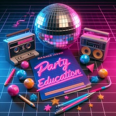 ロケットボーイズ「Party Education」ジャケ写