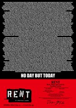 「ミュージカル『RENT』2026年公演」ティザービジュアル