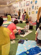 託児型ワークショップ「こどもあそびシアター」より。